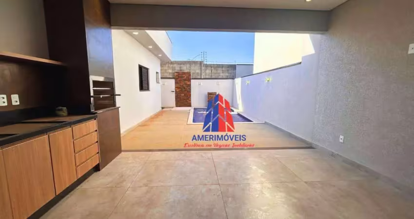 Casa com 3 dormitórios à venda, 187 m² por r$ 1.290.000 - jardim recanto das águas - nova odessa/sp