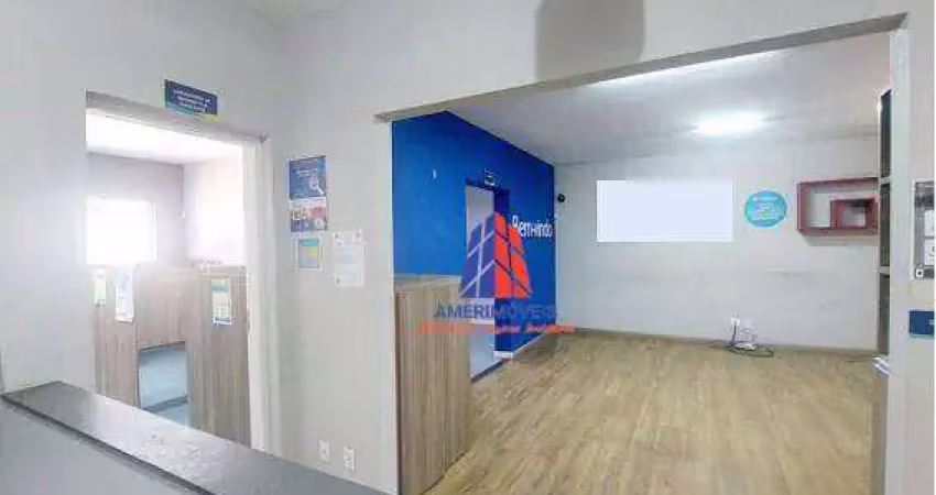 Sala para alugar, 149 m² por r$ 2.634,00/mês - jardim são paulo - americana/sp