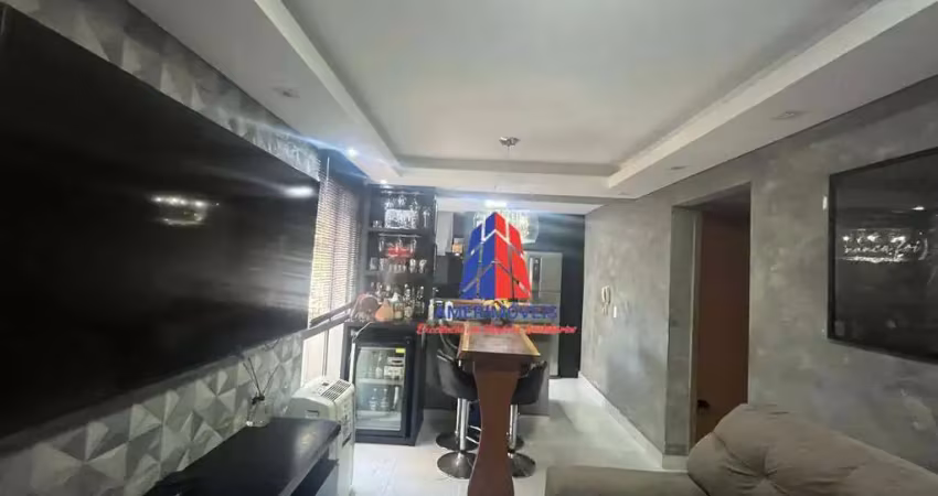 Apartamento com 2 dormitórios à venda, 45 m² por r$ 250.000,00 - jardim terramérica i - americana/sp