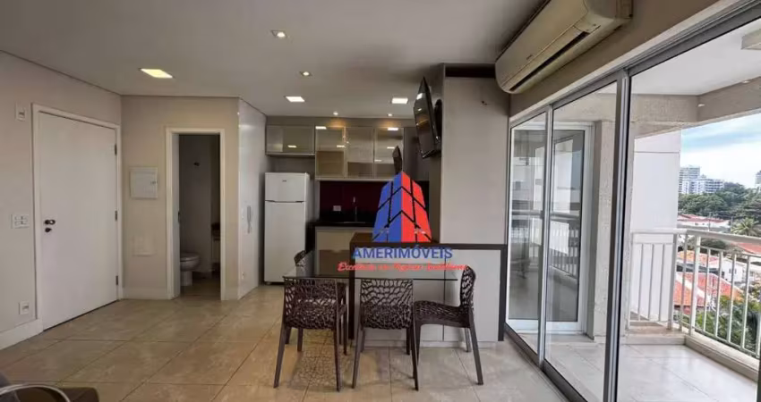 Apartamento com 1 dormitório, 49 m² - venda por r$ 480.000 ou aluguel por r$ 4.100/mês - santo antônio - americana/sp