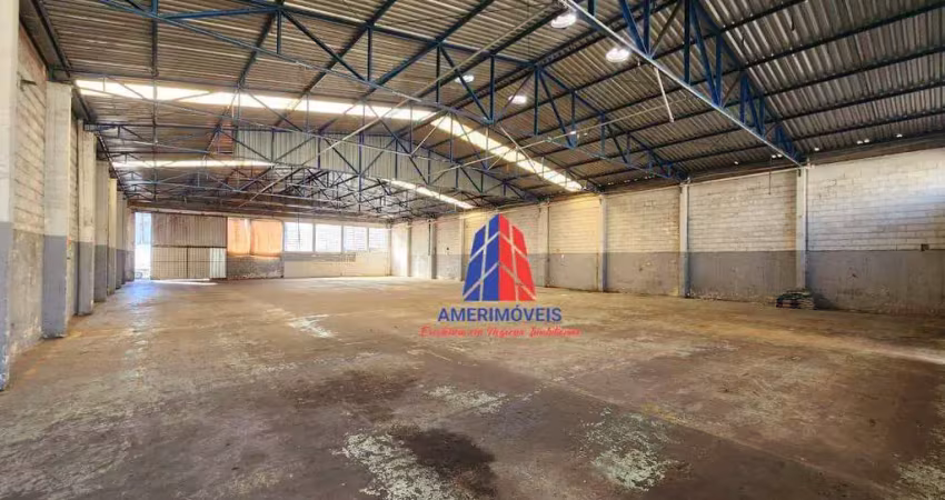 Galpão para alugar, 800 m² por r$ 15.000,00/mês - jardim pérola - santa bárbara d'oeste/sp