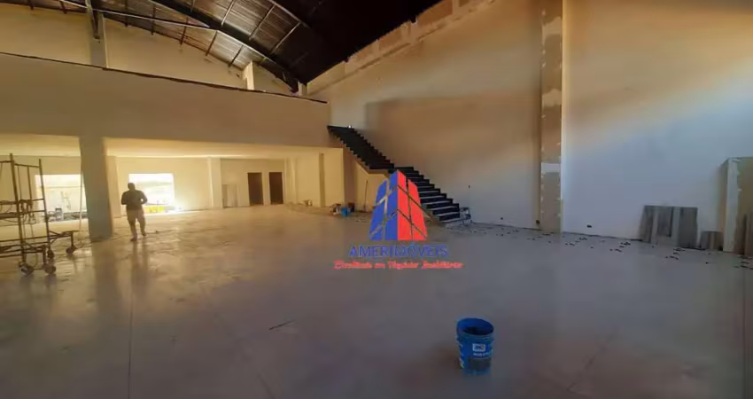 Salão para alugar, 200 m² por r$ 5.830/mês - conserva - americana/sp