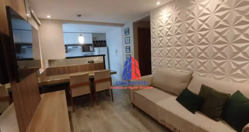 Apartamento com 2 dormitórios à venda, 45 m² por r$ 230.000,00 - jardim terramérica i - americana/sp