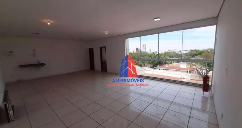 Sala para alugar, 78 m² por r$ 1.696,00/mês - jardim girassol - americana/sp