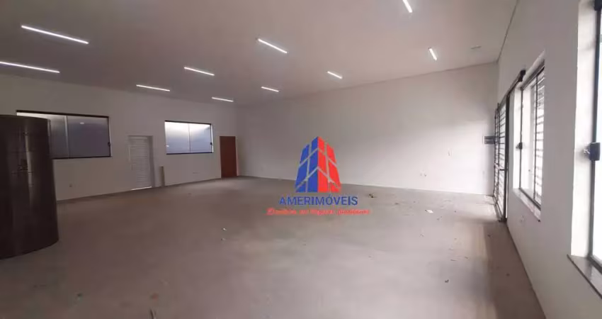 Salão para alugar, 100 m² por r$ 3.130/mês - conserva - americana/sp