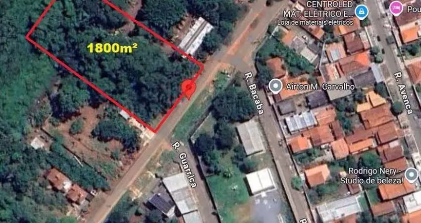 Lote comercial de 1800m² avenida joão leite santa genoveva