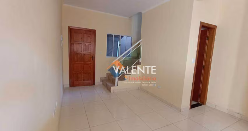 Sobrado com 2 dormitórios à venda por R$ 305.000,00 - Tude Bastos (Sítio do Campo) - Praia Grande/SP