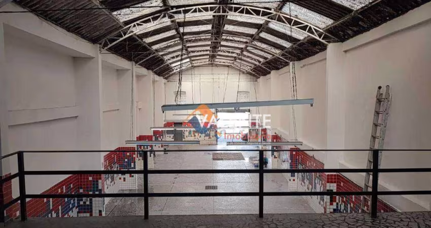 Galpão para alugar, 336 m² por R$ 10.800,00/mês - Vila Nova - Santos/SP