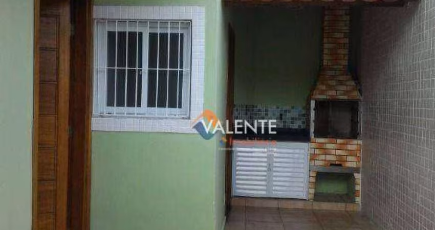 Sobrado com 2 dormitórios à venda por R$ 480.000,00 - Parque Bitaru - São Vicente/SP