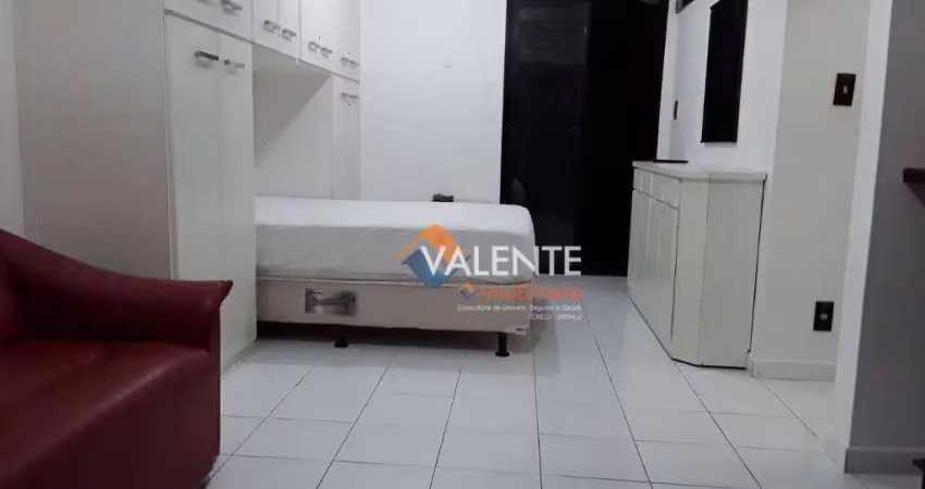 Flat com 1 dormitório à venda, 36 m² por r$ 169.000,00 - centro - são vicente/sp