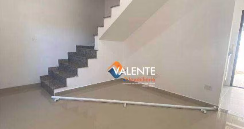 Casa com 2 dormitórios à venda, 64 m² por R$ 270.000,00 - Japuí - São Vicente/SP