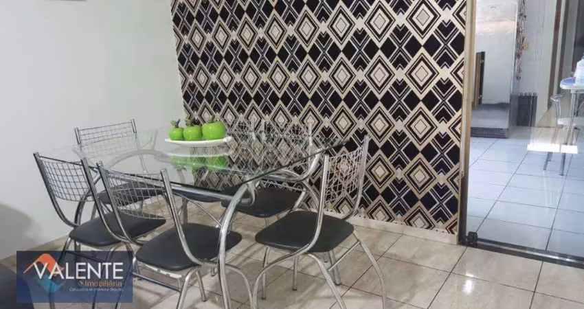 Village com 3 dormitórios à venda, 127 m² por r$ 424.000,00 - vila melo - são vicente/sp