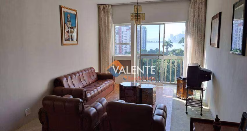 Apartamento com 2 dormitórios à venda, 85 m² por R$ 382.000,00 - Centro - São Vicente/SP