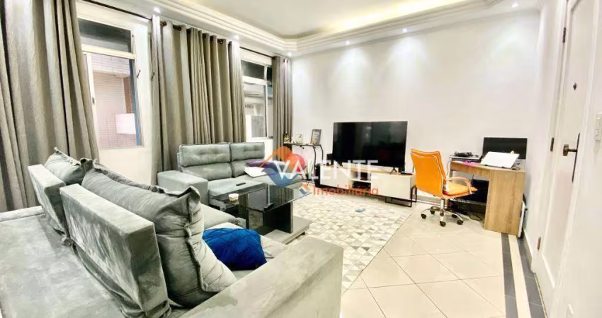 Apartamento com 2 dormitórios à venda, 122 m² por R$ 700.000,00 - Itararé - São Vicente/SP