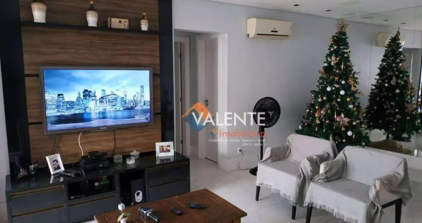 Apartamento garden com 3 dormitórios à venda, 152 m² por r$ 1.200.000,00 - centro - são vicente/sp