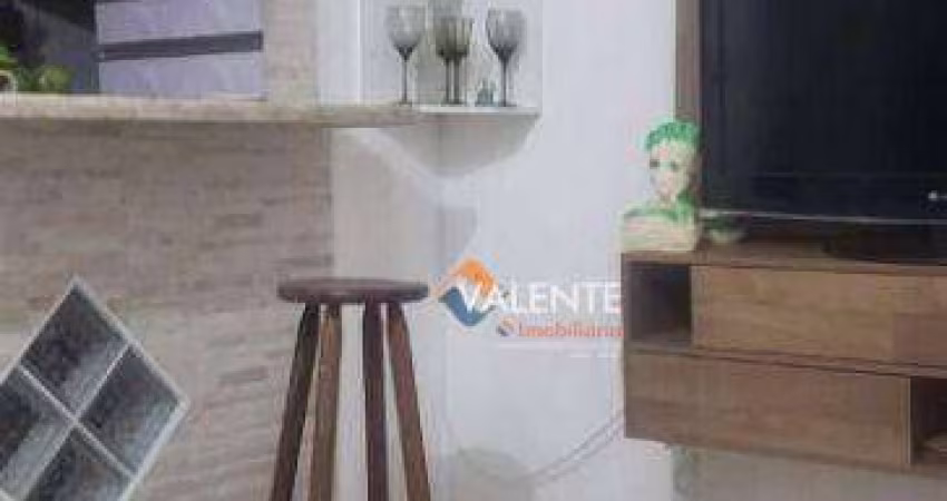 Apartamento com 1 dormitório à venda, 71 m² por R$ 165.000,00 - Parque São Vicente - São Vicente/SP