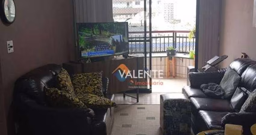 Apartamento com 3 dormitórios à venda, 129 m² por R$ 590.000,00 - Canto do Forte - Praia Grande/SP