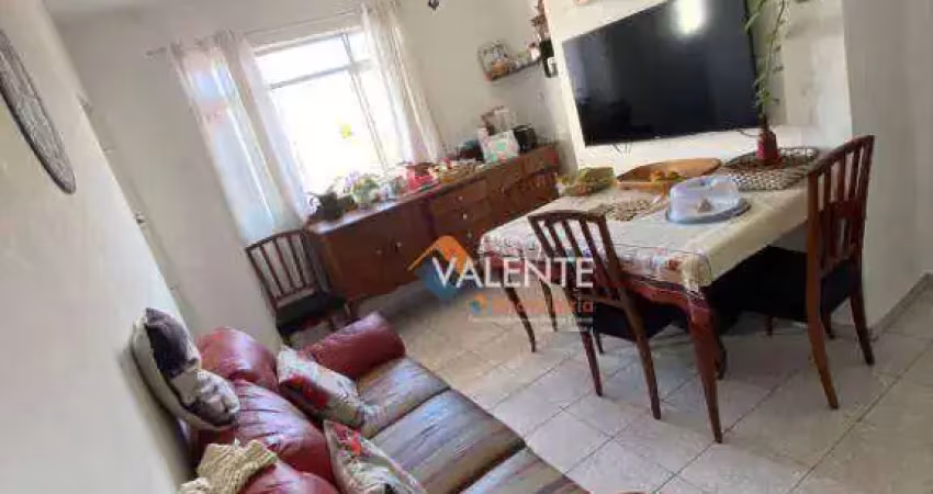 Apartamento com 2 dormitórios à venda, 50 m² por r$ 185.000,00 - centro - são vicente/sp