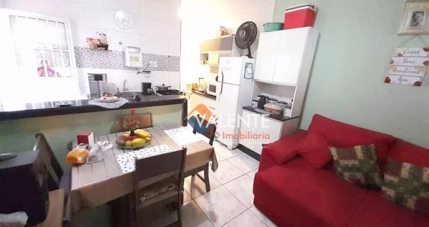Casa com 2 dormitórios à venda, 66 m² por R$ 370.000,00 - Nova Mirim - Praia Grande/SP