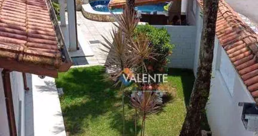 Casa com 7 dormitórios à venda, 300 m² por r$ 1.300.000,00 - balneário flórida - praia grande/sp