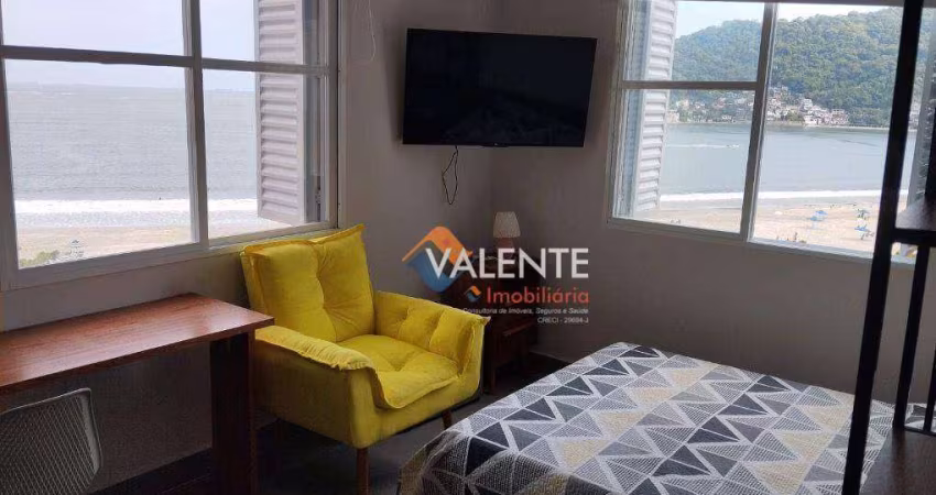 Apartamento com 1 dormitório para alugar, 47 m² por R$ 2.500,00/mês - Centro - São Vicente/SP