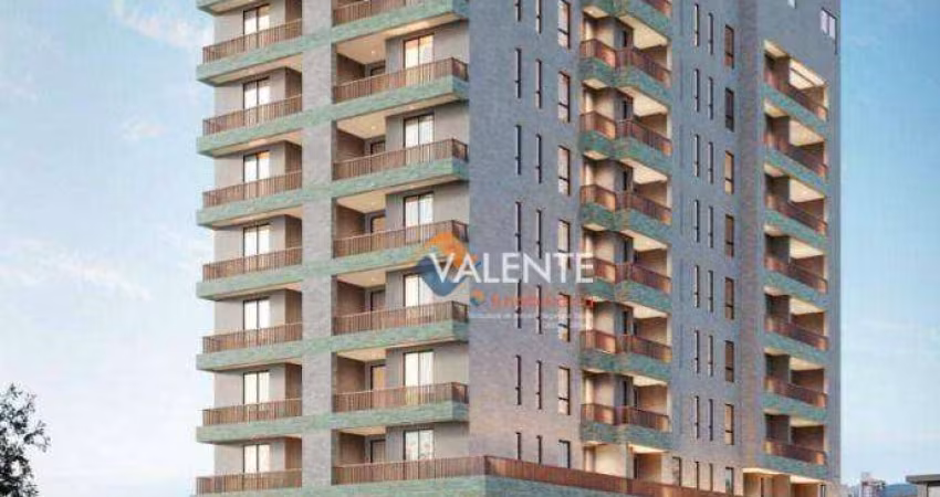Apartamento com 2 dormitórios à venda, 71 m² por R$ 521.834,00 - Vila Guilhermina - Praia Grande/SP