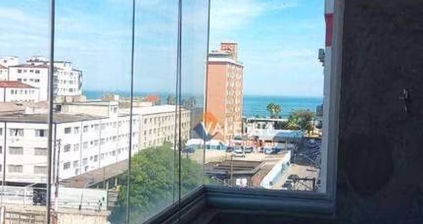 Apartamento com 3 dormitórios à venda, 86 m² por R$ 370.000,00 - Boqueirão - Praia Grande/SP