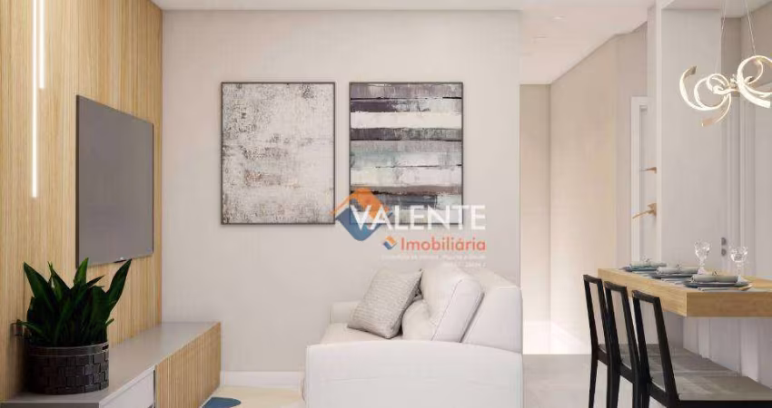 Casa com 2 dormitórios à venda por R$ 254.000,00 - Vila Voturuá - São Vicente/SP