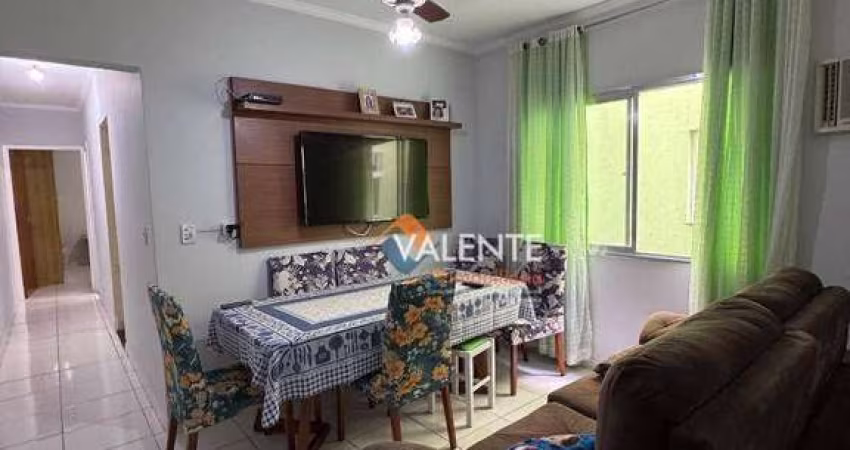 Apartamento com 2 dormitórios à venda, 55 m² por R$ 297.000,00 - Vila Guilhermina - Praia Grande/SP