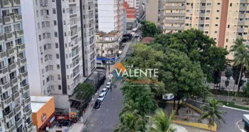 Studio com 1 dormitório à venda, 45 m² por r$ 165.000,00 - centro - são vicente/sp