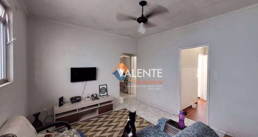 Apartamento com 2 dormitórios à venda, 71 m² por R$ 340.000,00 - Vila Matias - Santos/SP