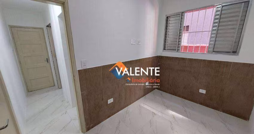 Apartamento com 1 dormitório para alugar, 30 m² por R$ 1.600,00/mês - Tupi - Praia Grande/SP