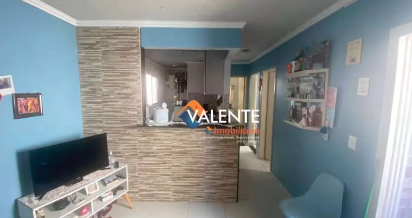 Apartamento com 2 dormitórios à venda, 54 m² por r$ 170.000,00 - vila antártica - praia grande/sp