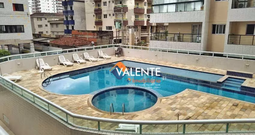 Apartamento semi mobiliado com 1 dormitório para alugar, 45 m² por R$ 2.350/mês - Ocian - Praia Grande/SP