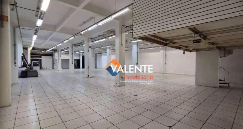 Galpão para alugar, 600 m² por r$ 20.000,02/mês - centro - são vicente/sp