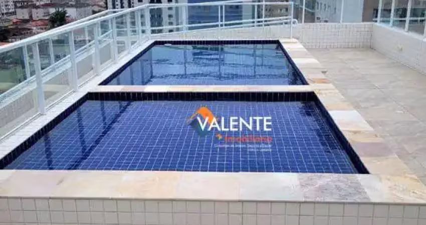Apartamento com 1 dormitório à venda, 40 m² por r$ 299.000,00 - vila guilhermina - praia grande/sp