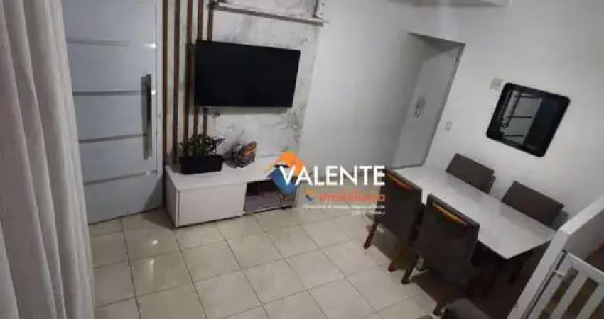 Casa com 2 dormitórios à venda, 78 m² por r$ 350.000,00 - tude bastos - praia grande/sp