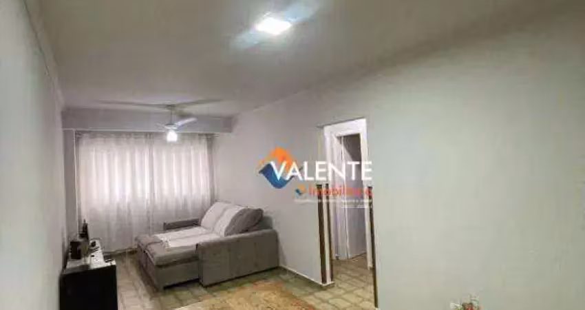 Apartamento com 1 dormitório para alugar, 50 m² por r$ 2.200,00/mês - boa vista - são vicente/sp