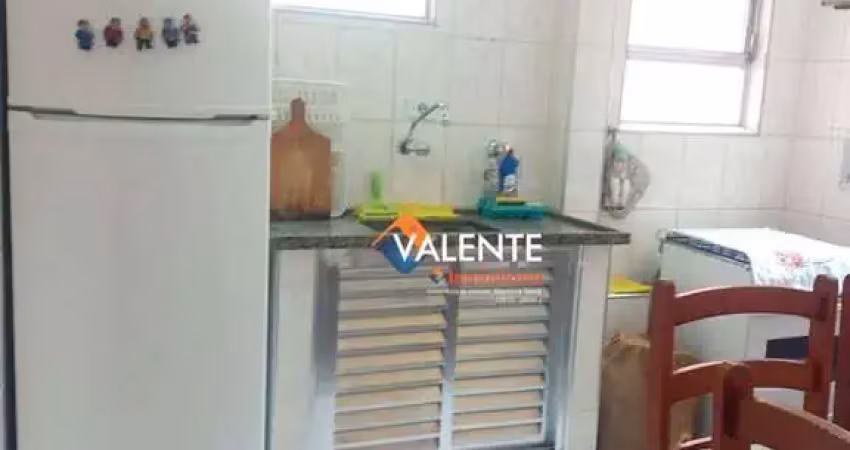Kitnet mobiliado com 1 dormitório à venda, 36 m² por r$ 240.000 - canto do forte - praia grande/sp