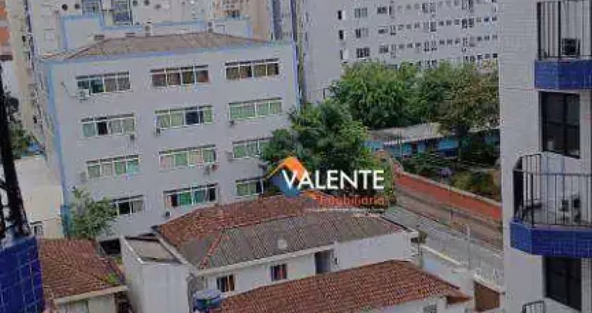 Flat com 1 dormitório à venda, 48 m² por r$ 150.000,00 - gonzaguinha - são vicente/sp