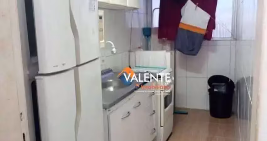 Apartamento mobiliado com 1 dormitório à venda, 45 m² por r$ 180.000 - vila assunção - praia grande/sp