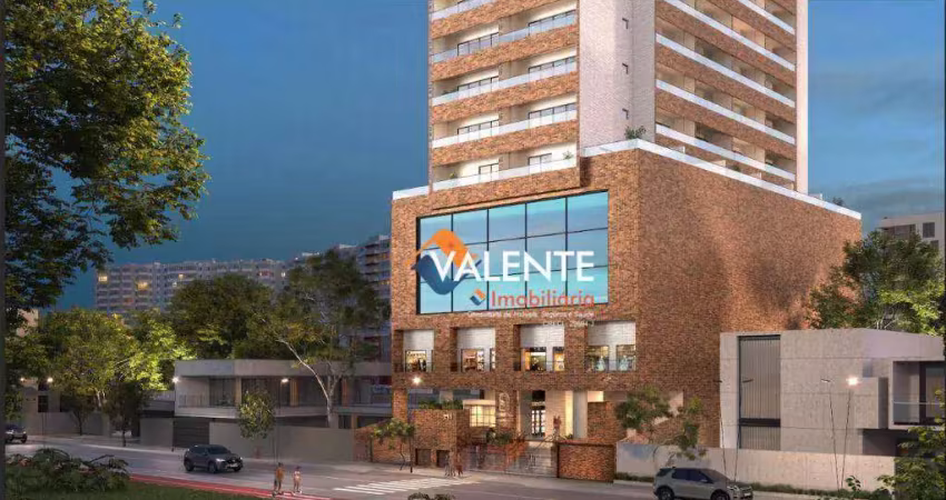 Studio à venda, 37 m² por r$ 340.008,00 - centro - são vicente/sp
