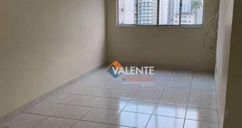 Apartamento com 1 dormitório para alugar, 65 m² por r$ 2.300,00/mês - itararé - são vicente/sp
