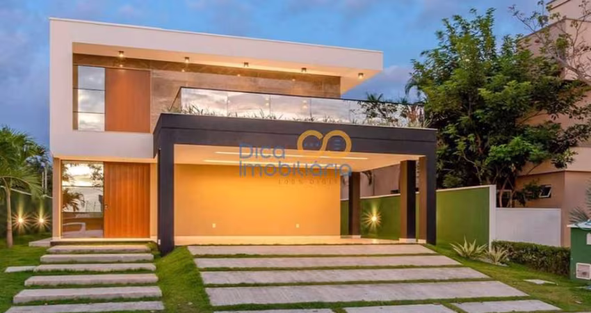 Casa Nova maravilhosa com 5 suítes e 403m2  Alphaville