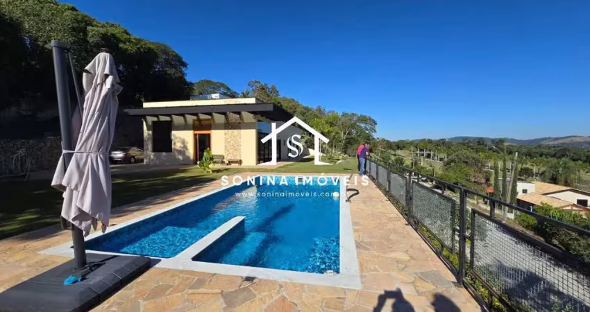 Casa térrea em condomínio,próximo a lucas /mil metros com piscina