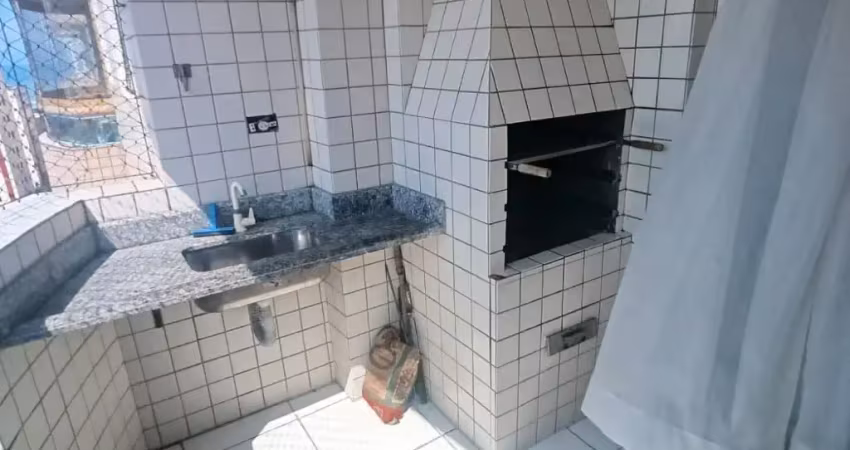 Apartamento  na aviação com 02 dormitórios , churrasqueira na sacada e lazer