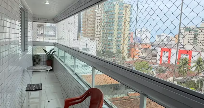 Apartamento a 03 quadras da praia na vila tupi 02 dormitórios e lazer