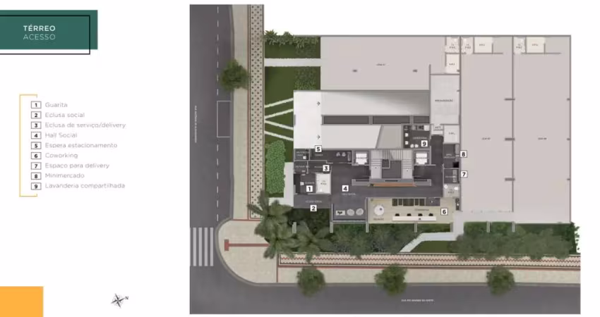 Apartamento à venda no Flow com 1 quarto e 48m²