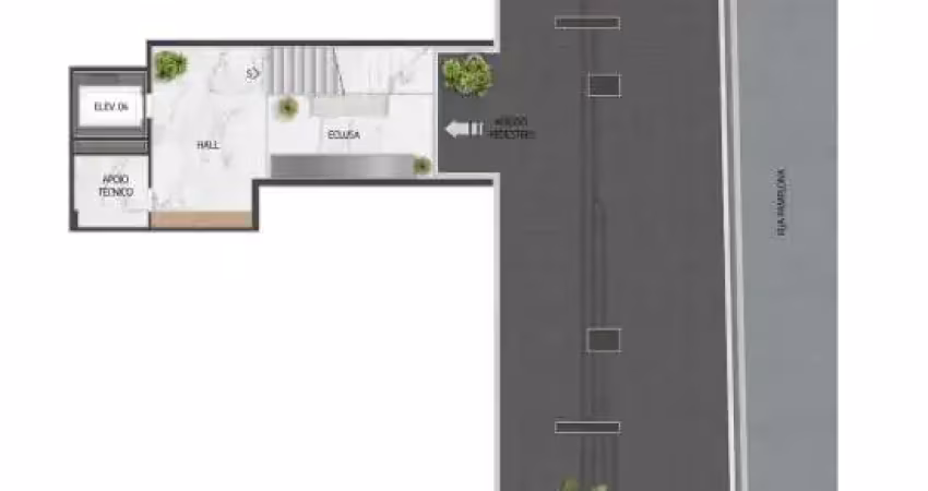Apartamento à venda no diamond studios  com 1 quarto e 31m²