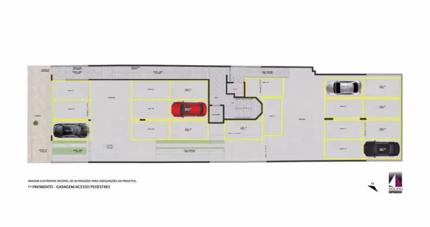 Apartamento à venda no ed. lavras i com 2 quartos e 64m²